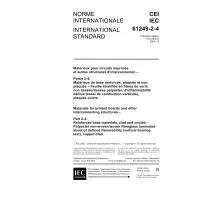 IEC 61249-2-4 Ed. 1.0 b:2001