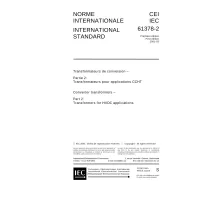 IEC 61378-2 Ed. 1.0 b:2001