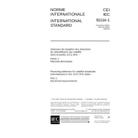 IEC 61114-1 Ed. 2.0 b:1999