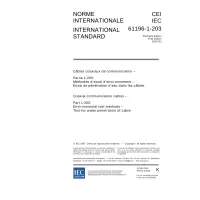 IEC 61196-1-203 Ed. 1.0 b:2007