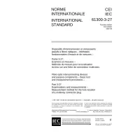 IEC 61300-3-27 Ed. 1.0 b:1997