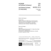 IEC 60255-22-6 Ed. 1.0 b:2001