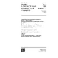 IEC 61300-2-41 Ed. 1.0 b:1998