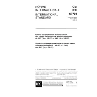 IEC 60724 Ed. 3.0 b:2000