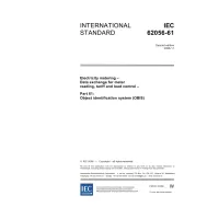 IEC 62056-61 Ed. 2.0 en:2006