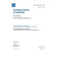 IEC 60050-102 Ed. 1.0 b:2007