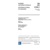 IEC 61992-1 Ed. 2.0 b:2006