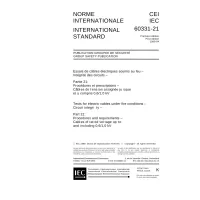 IEC 60331-21 Ed. 1.0 b:1999