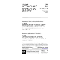 IEC 61338-1-3 Ed. 1.0 b:1999