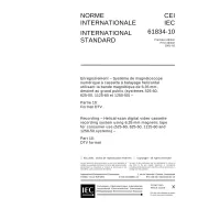 IEC 61834-10 Ed. 1.0 b:2001