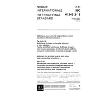 IEC 61249-2-18 Ed. 1.0 b:2002