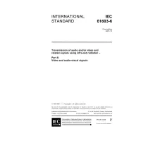 IEC 61603-6 Ed. 1.0 en:2001