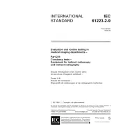 IEC 61223-2-9 Ed. 1.0 en:1999