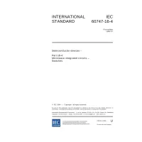 IEC 60747-16-4 Ed. 1.0 en:2004