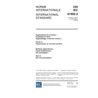 IEC 61992-2 Ed. 2.0 b:2006