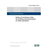 BS PD ISO GUIDE 78:2012