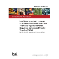 BS PD ISO/TS 15638-8:2013