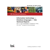 BS PD ISO/IEC TR 19075-3:2015