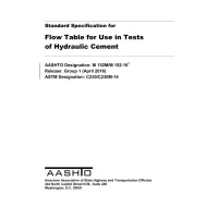 AASHTO M 152M/M 152-16 (2020)