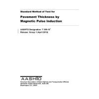 AASHTO T 359-16