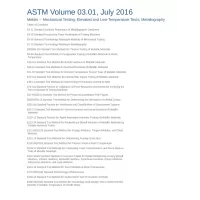 ASTM Volume 03.01:2016