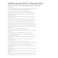 ASTM Volume 05.01:2017