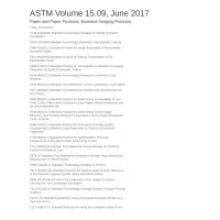 ASTM Volume 15.09:2017