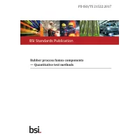 BS PD ISO/TS 21522:2017