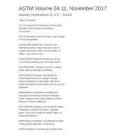 ASTM Volume 04.11:2017