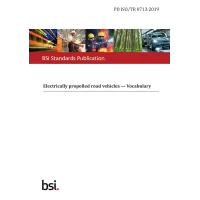 BS PD ISO/TR 8713:2019