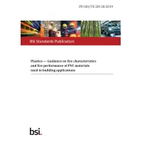 BS PD ISO/TR 20118:2019