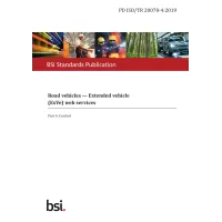 BS PD ISO/TR 20078-4:2019