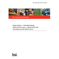 BS PD ISO/TR 23791:2019