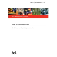 BS PD ISO/TR 10064-1:2019