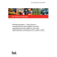 BS PD ISO/PAS 23263:2019