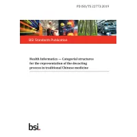 BS PD ISO/TS 22773:2019