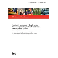 BS PD ISO/IEC TS 17021-12:2020