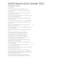 ASTM Volume 03.03:2016