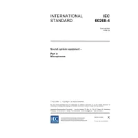 IEC 60268-4 Ed. 3.0 en:2004