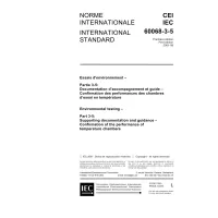 IEC 60068-3-5 Ed. 1.0 b:2001