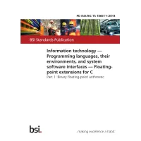 BS PD ISO/IEC TS 18661-1:2014