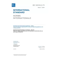 IEC 60335-2-75 Ed. 2.2 b:2009