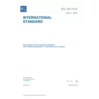 IEC 60115-8 Ed. 2.0 en:2009