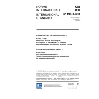 IEC 61196-1-308 Ed. 1.0 b:2005