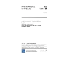 IEC 62055-31 Ed. 1.0 en:2005