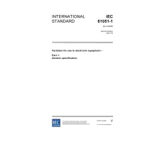 IEC 61051-1 Ed. 2.0 en:2007