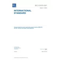 IEC 61970-301 Ed. 2.0 en:2009