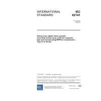 IEC 62141 Ed. 1.0 en:2005