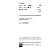 IEC 62077 Ed. 1.0 b:2001