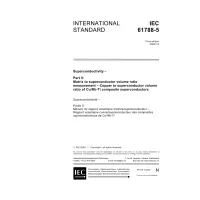 IEC 61788-5 Ed. 1.0 en:2000